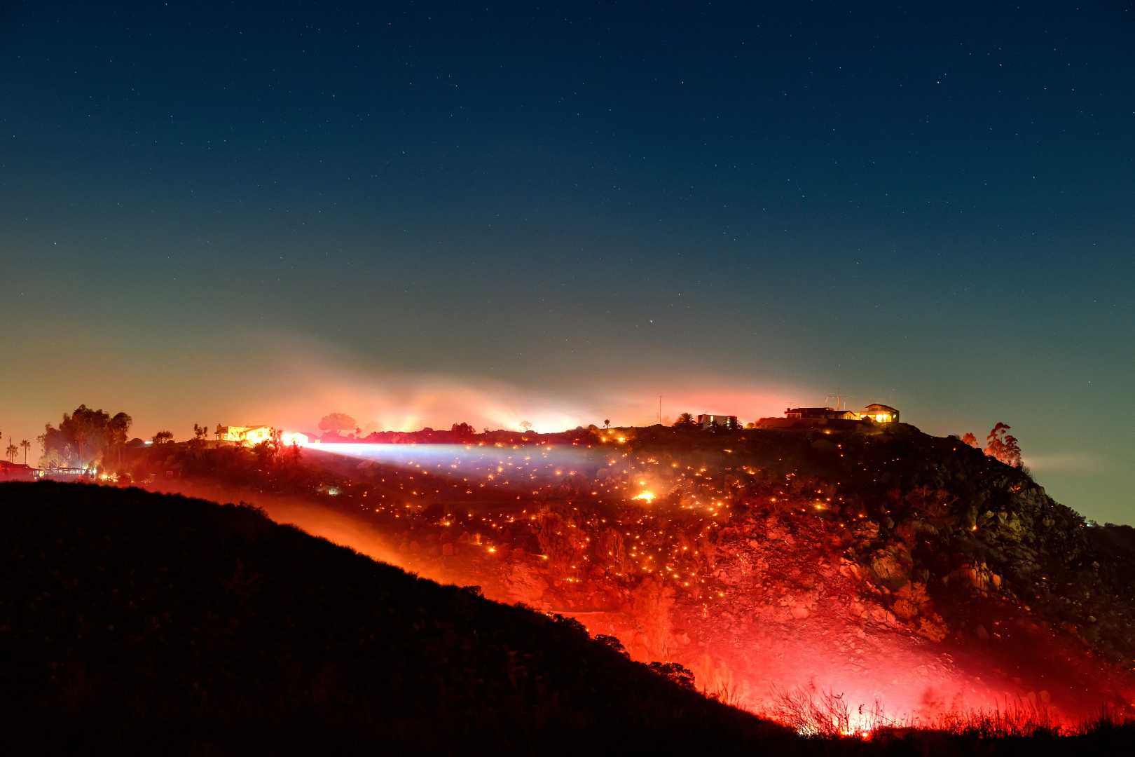 California Wildfires San Diego County 2025