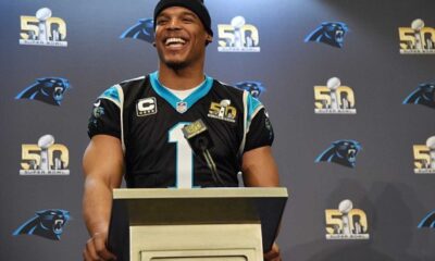 Cam Newton 2015 Nfl Mvp Trophy