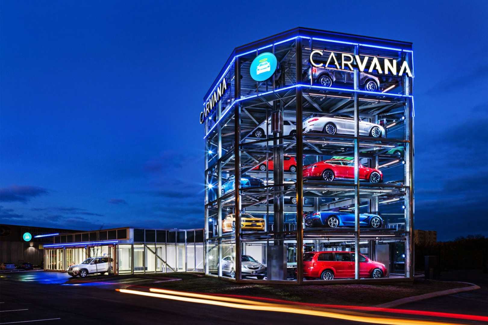 Carvana Car Vending Machine Exterior