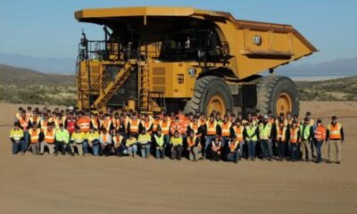 Caterpillar Construction Equipment At Mining Site