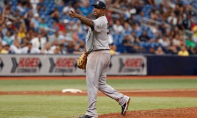 Cc Sabathia Yankees 2018 Ejection Tropicana Field