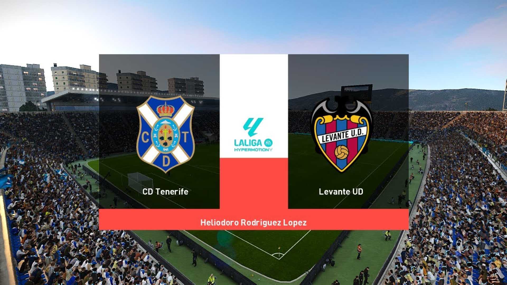 Cd Tenerife Vs Levante Ud Football Match 2025