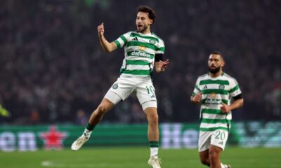 Celtic Fc Players Nicolas Kuhn Daizen Maeda