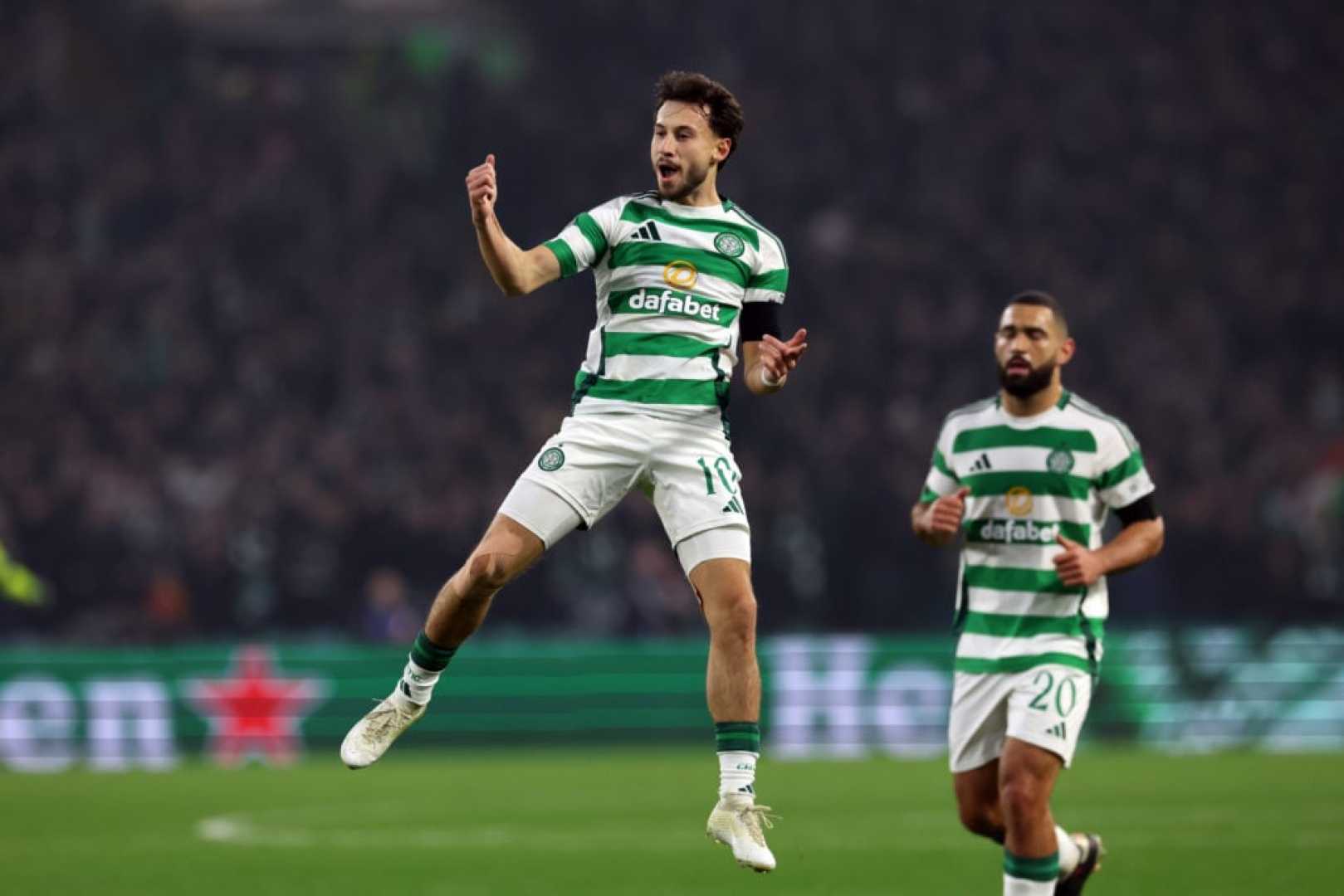 Celtic Fc Players Nicolas Kuhn Daizen Maeda