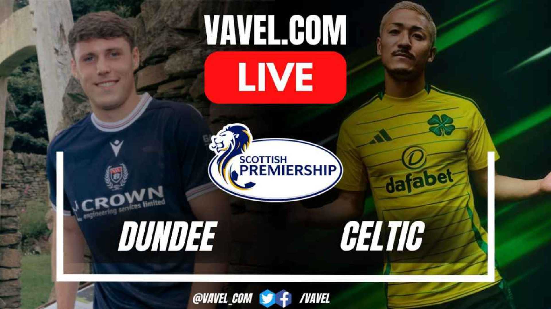 Celtic Fc Vs Dundee Scottish Premiership Match 2025