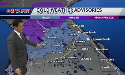 Central Florida Freezing Temperatures Frost Advisories