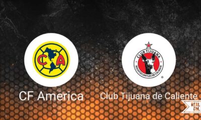 Cf América Vs Club Tijuana Football Match 2025