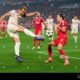 Champions League Football Match 2025 Action Shot
