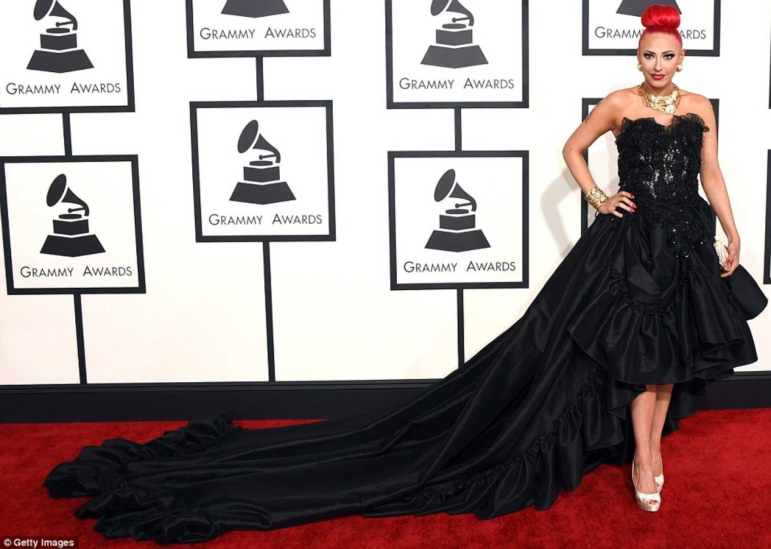 Charli Xcx 57th Grammy Awards Red Carpet