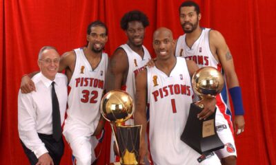 Chauncey Billups Detroit Pistons 2004 Championship