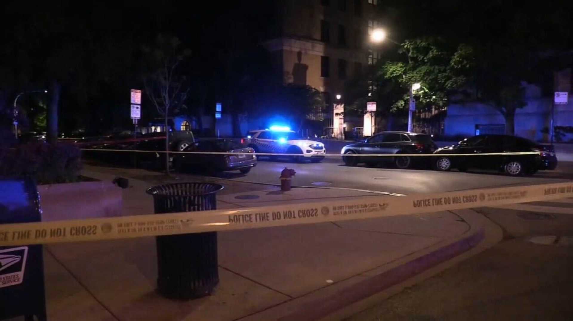 Chicago 53rd Street Shooting Scene