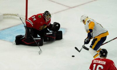 Chicago Blackhawks Vs Nashville Predators Hockey Game