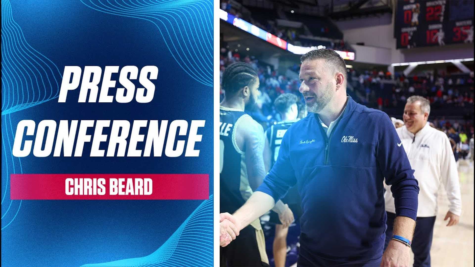 Chris Beard Ole Miss Basketball Coach Press Conference