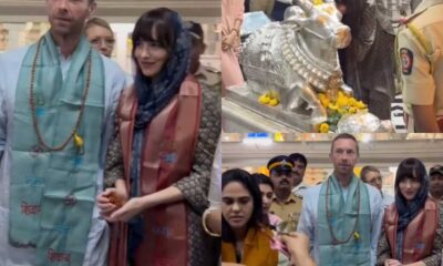 Chris Martin Dakota Johnson Mumbai Outing 2025