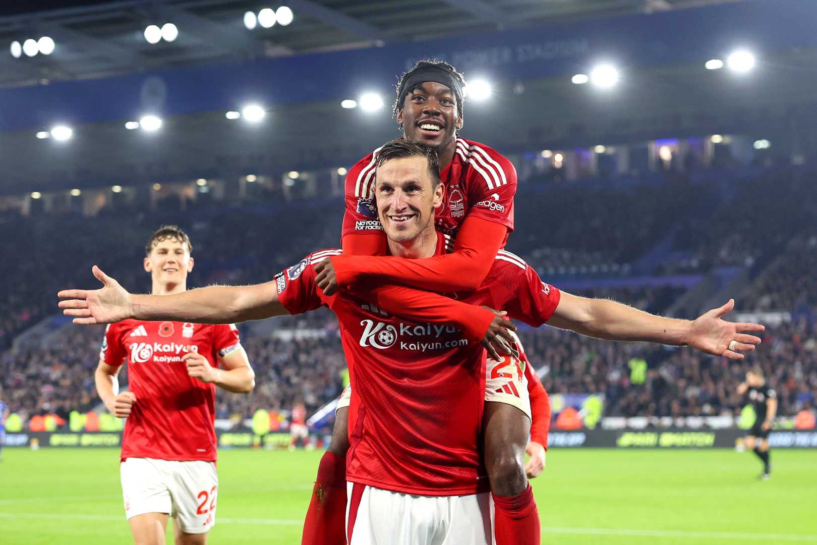 Chris Wood Nottingham Forest Goal Celebration