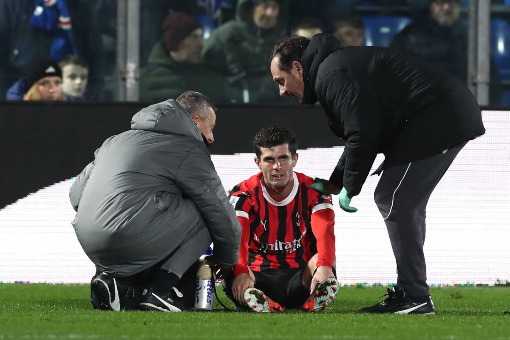 Christian Pulisic Ac Milan Injury Juventus Match