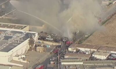 Chula Vista Recycling Plant Fire Smoke