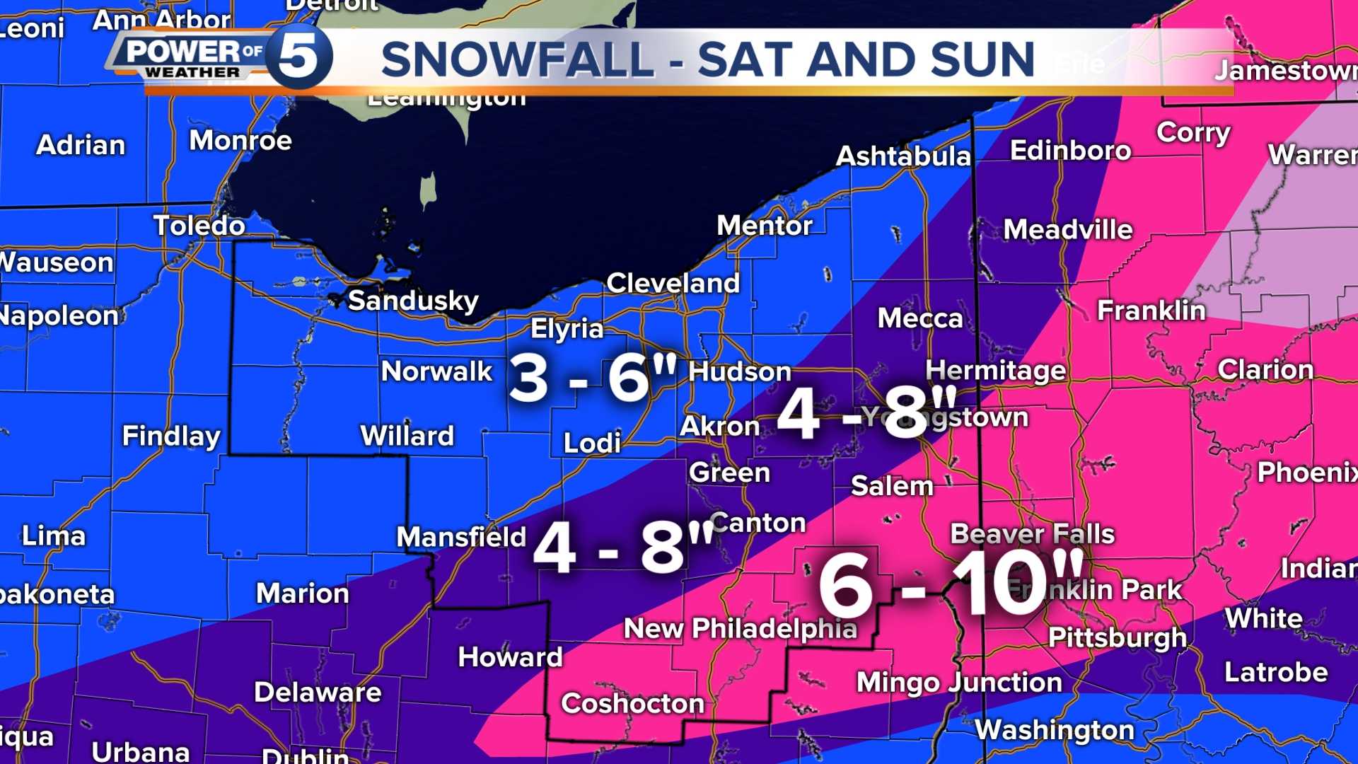 Cleveland Winter Storm Subzero Temperatures