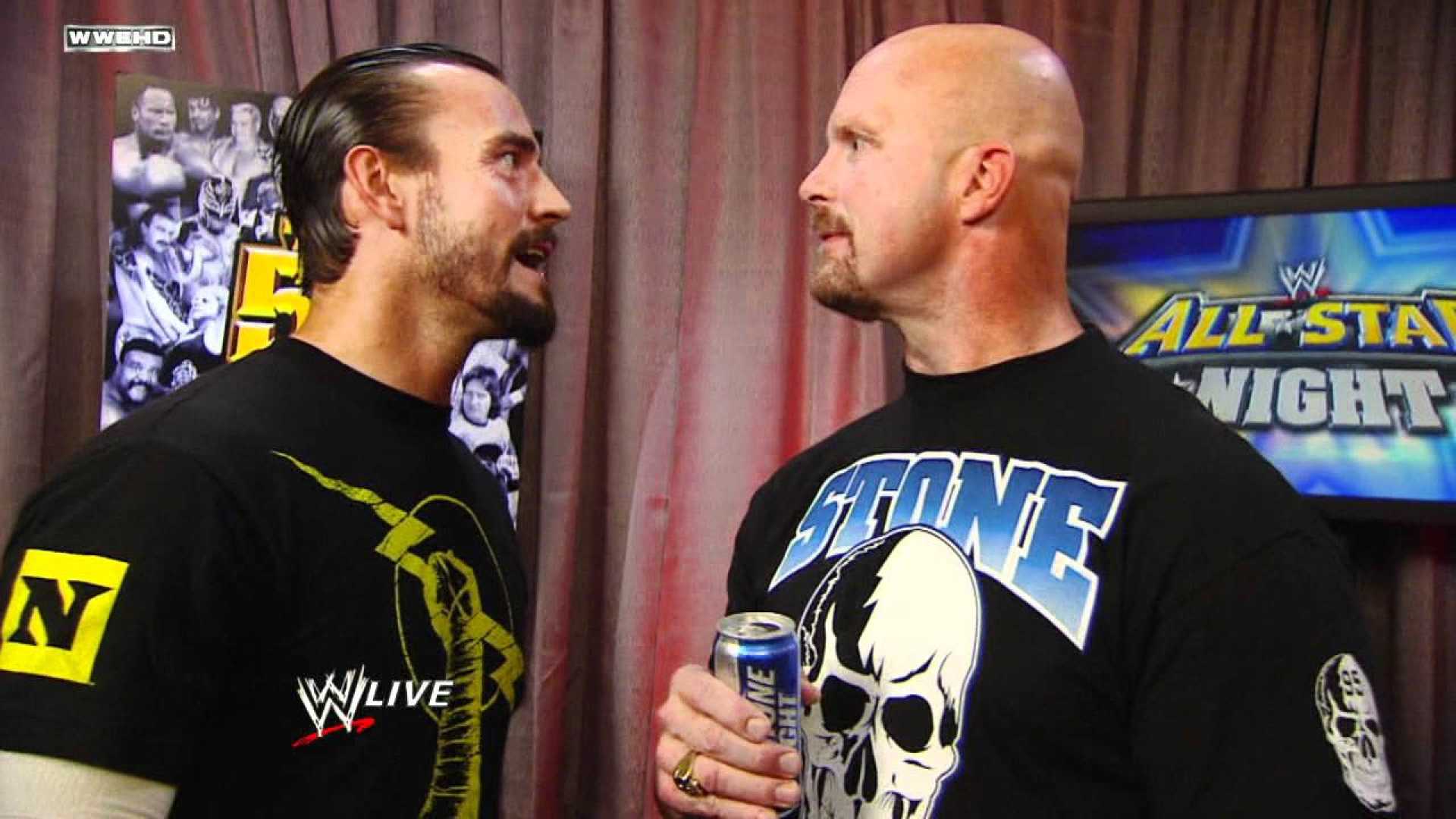 Cm Punk And Stone Cold Steve Austin Wrestling