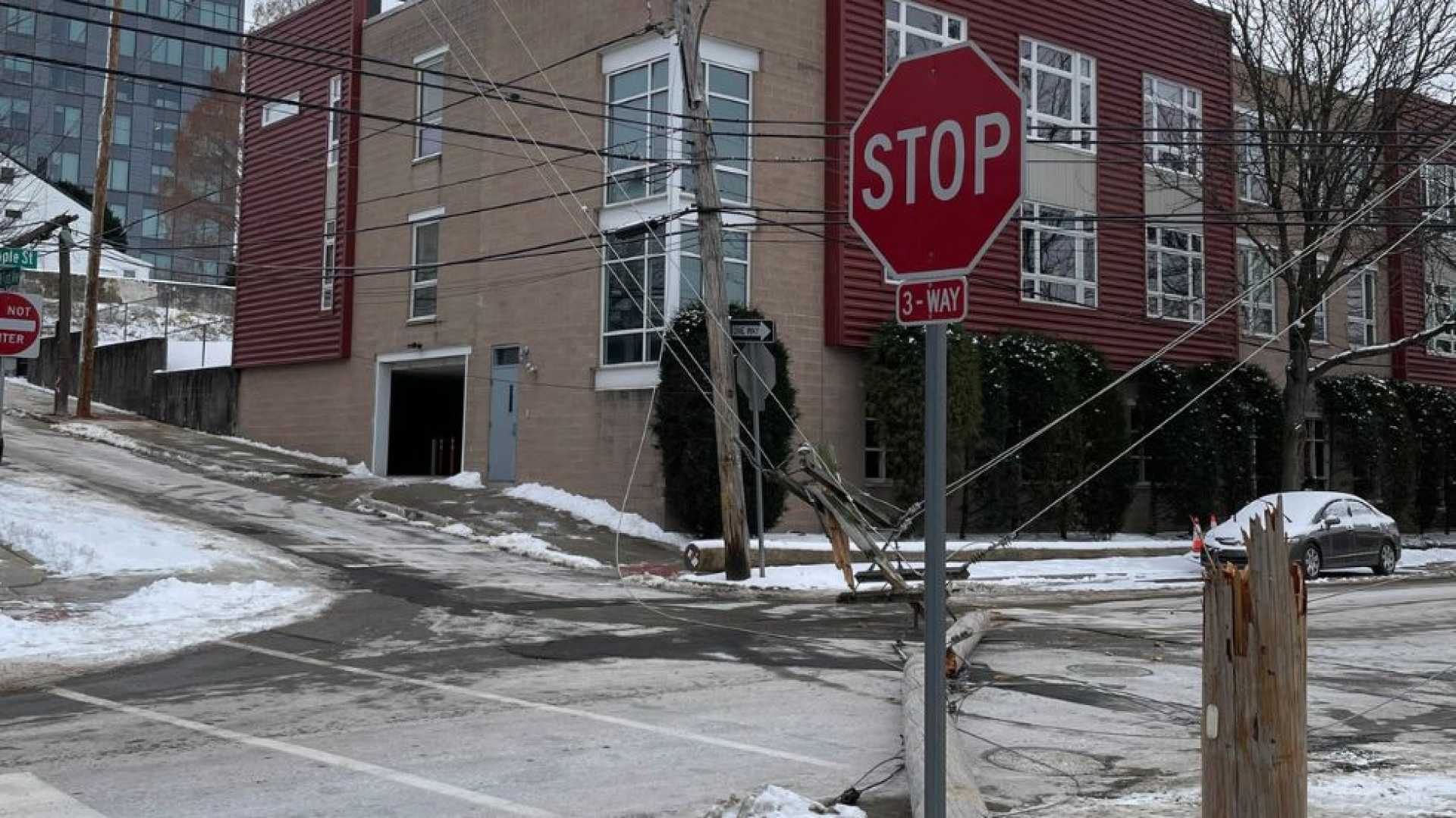 Conshohocken Water Main Break And Power Outage