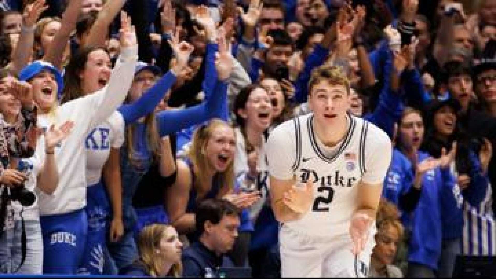 Cooper Flagg Duke Basketball Game Boston College