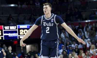 Cooper Flagg Dunk Duke Basketball Pitt Game