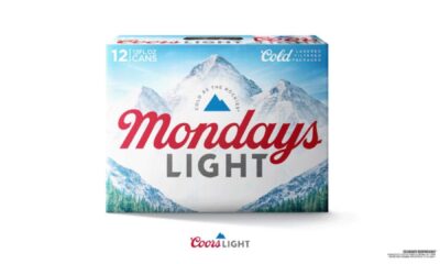 Coors Light Mondays Light Beer Packaging 2025