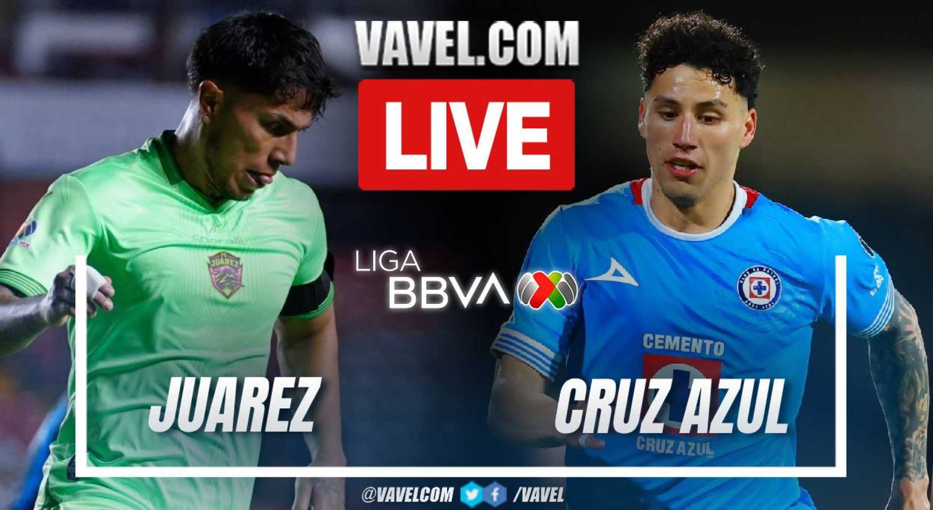 Cruz Azul Vs Juárez Liga Mx 2025 Match