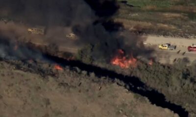 Csu Channel Islands Brush Fire Aerial View