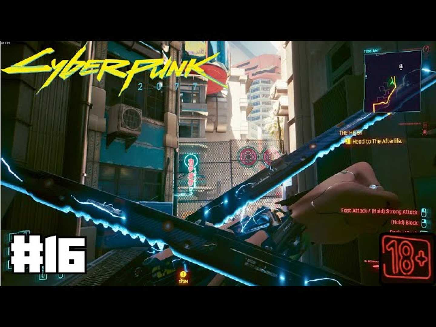 Cyberpunk 2077 No Cyberware Gameplay Screenshot