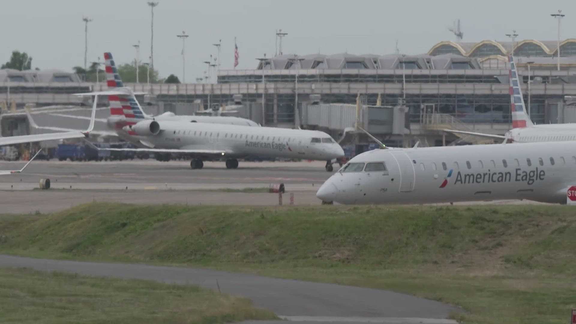 Dallas Airport Winter Storm Flight Cancellations