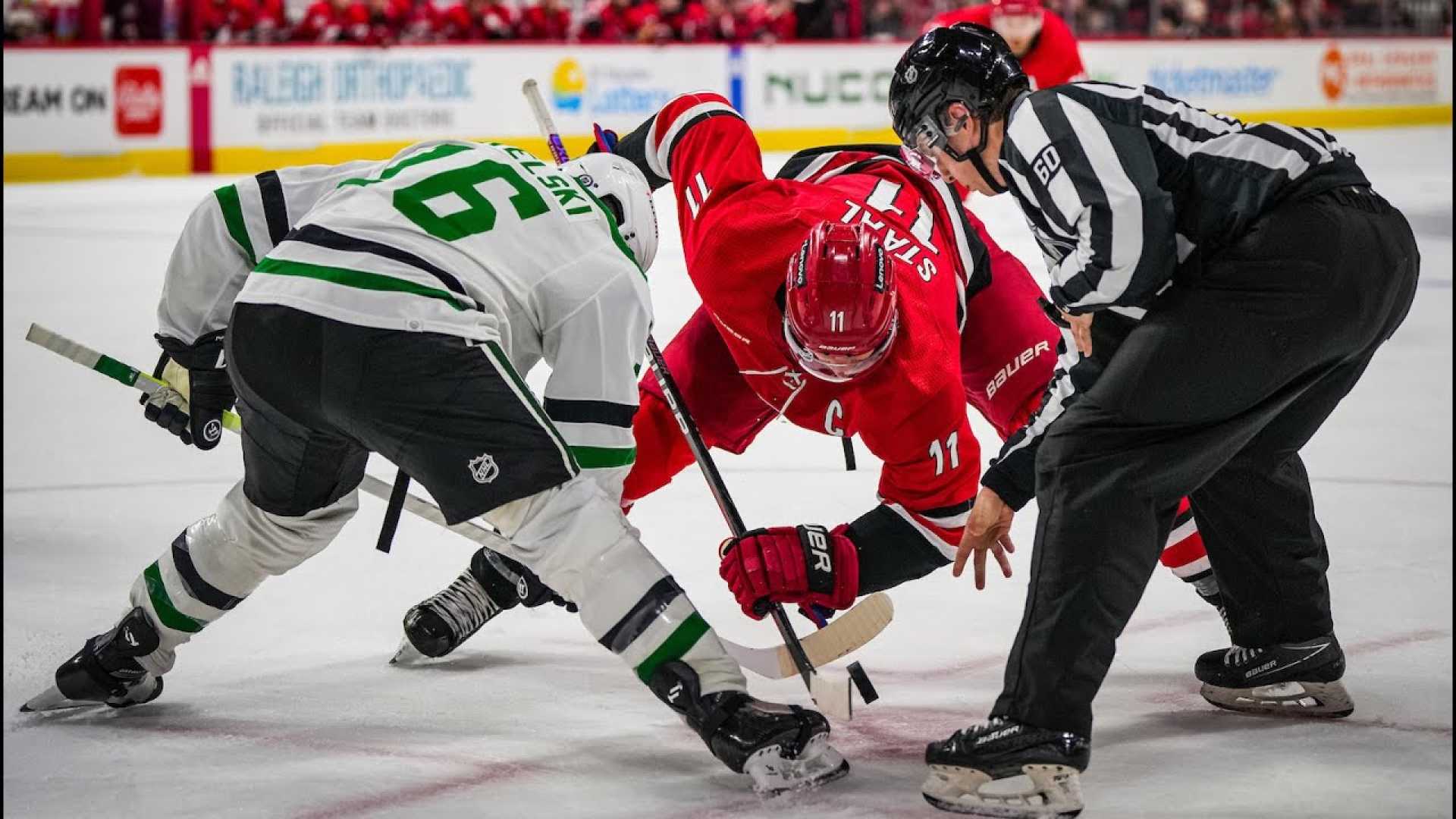 Dallas Stars Vs Carolina Hurricanes Hockey Game