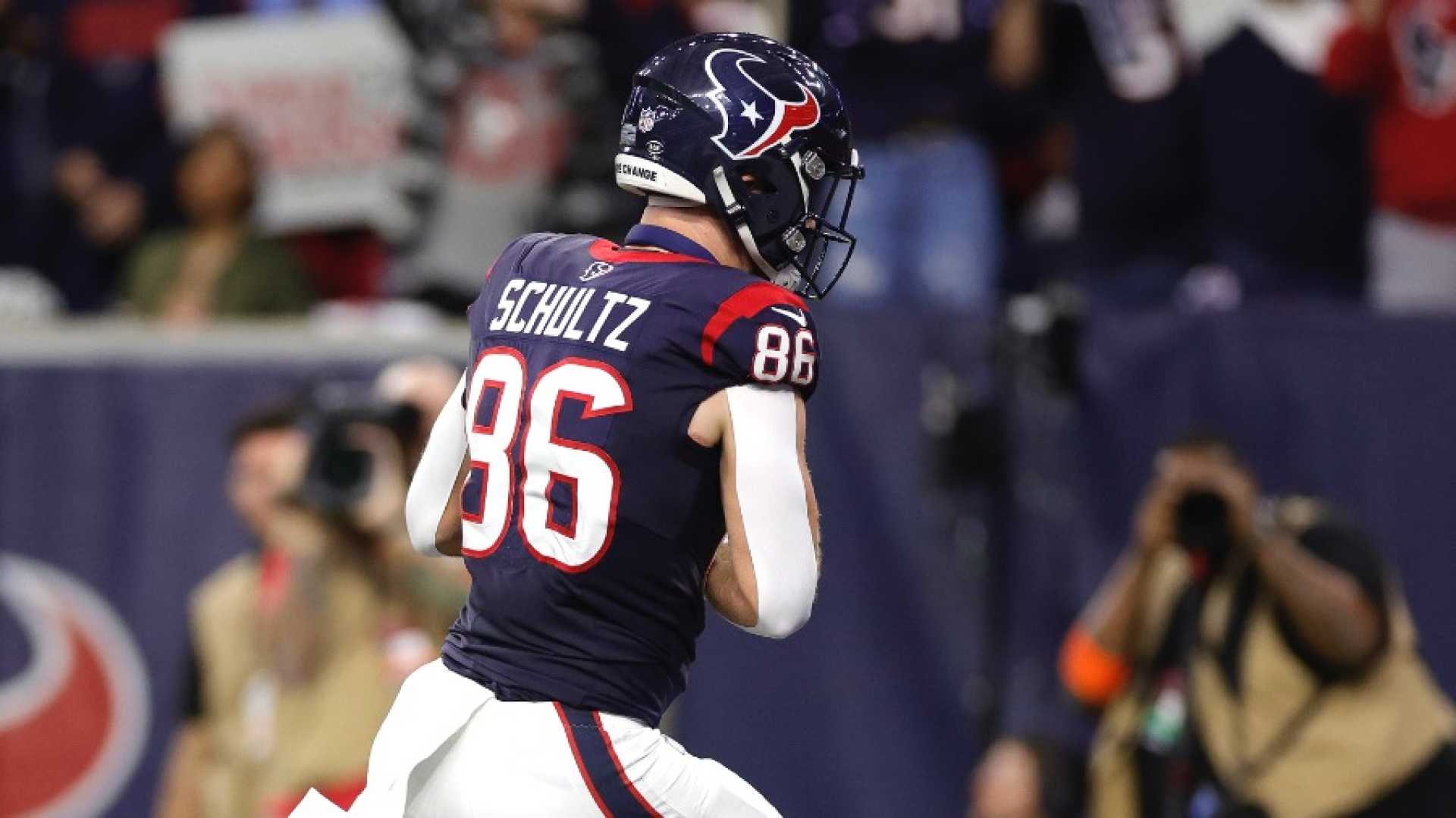 Dalton Schultz Houston Texans 2024 Playoff Game