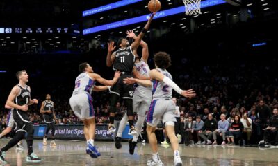 Damian Lillard And Kyrie Irving Nba Game Photo