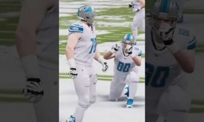 Dan Skipper Detroit Lions Touchdown Celebration