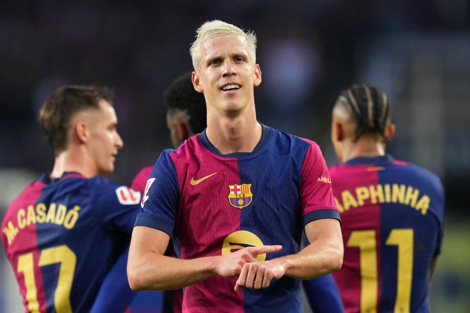 Dani Olmo Barcelona Training 2025