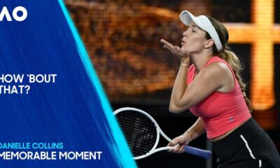 Danielle Collins Australian Open 2025 Match Reaction