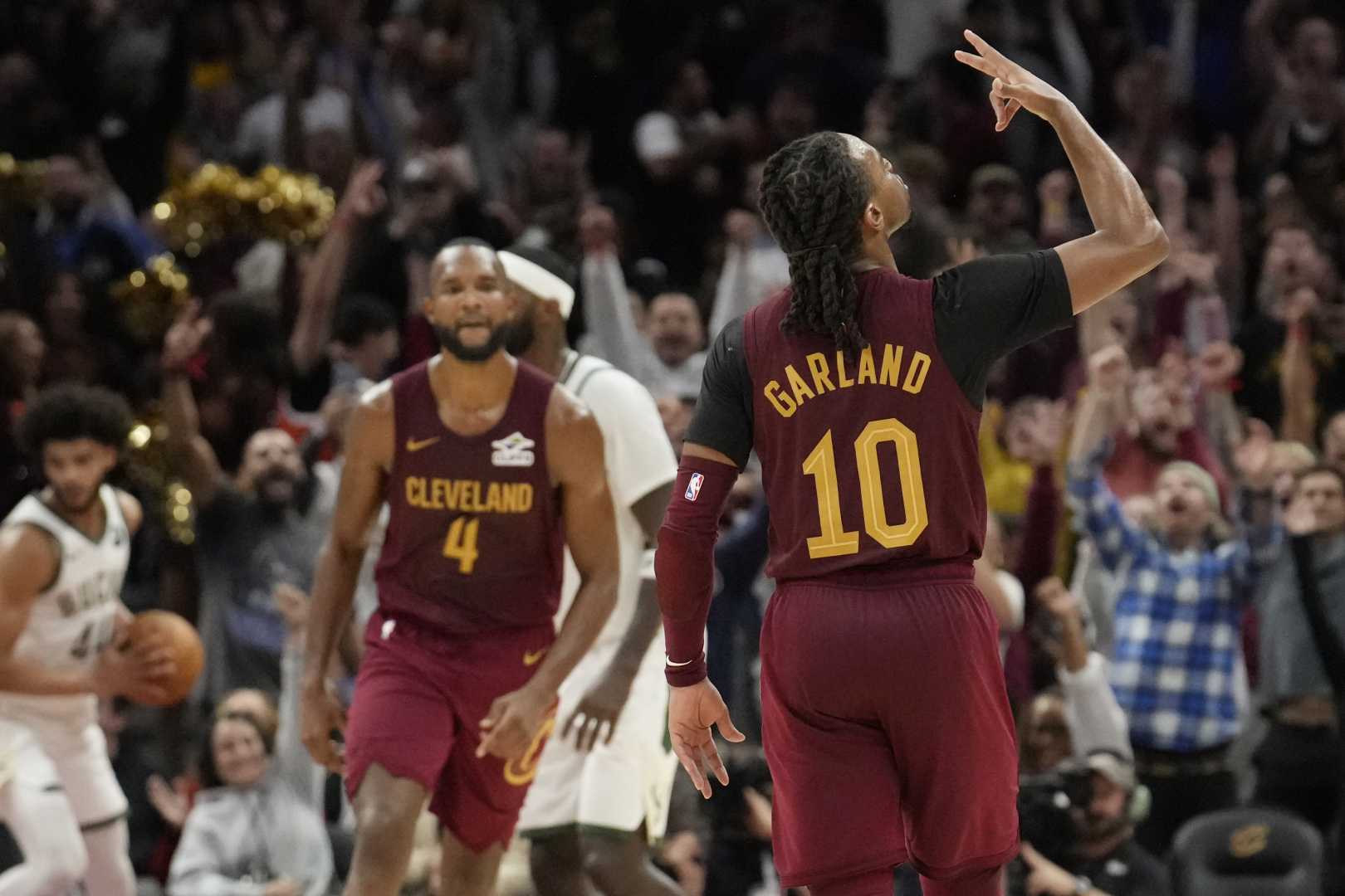 Darius Garland Nba Cleveland Cavaliers Game Action