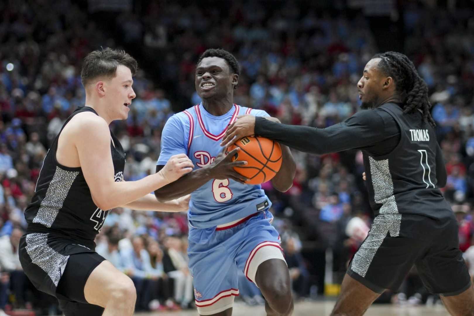 Dayton Flyers Vs George Mason Basketball Game