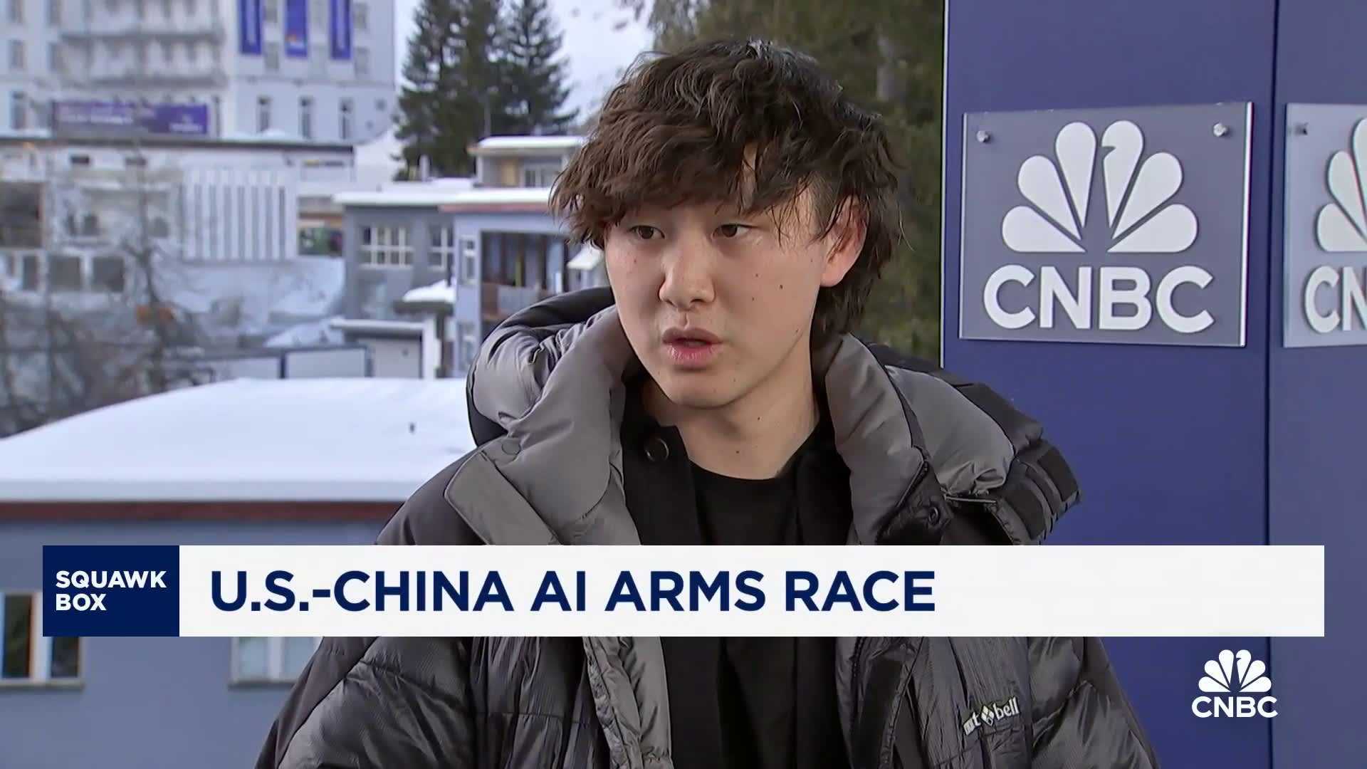 Deepseek Ai Model, U.s. China Ai Race, Davos 2025