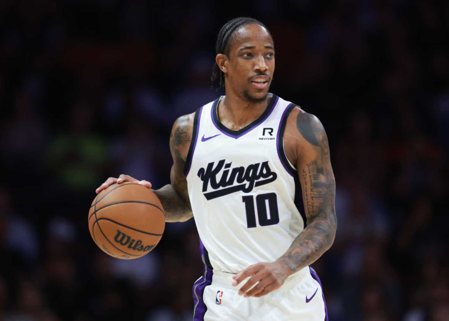 Demar Derozan Sacramento Kings Game Action