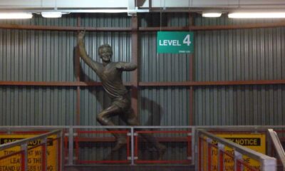 Denis Law Manchester United Statue Old Trafford