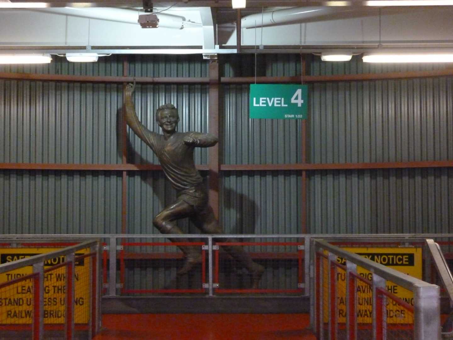 Denis Law Manchester United Statue Old Trafford