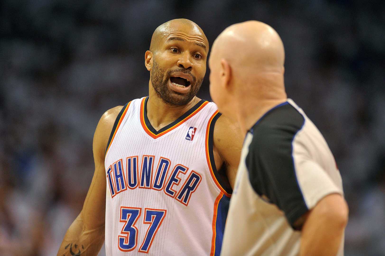 Derek Fisher Oklahoma City Thunder 2012 Nba Finals