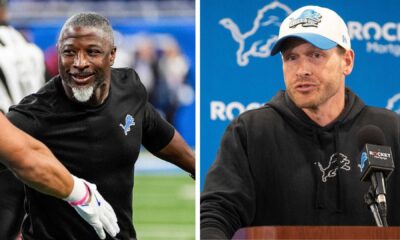 Detroit Lions Coordinators Ben Johnson Aaron Glenn