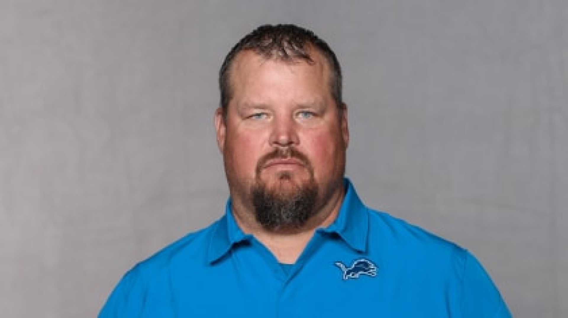 Detroit Lions Offensive Line Coach Hank Fraley