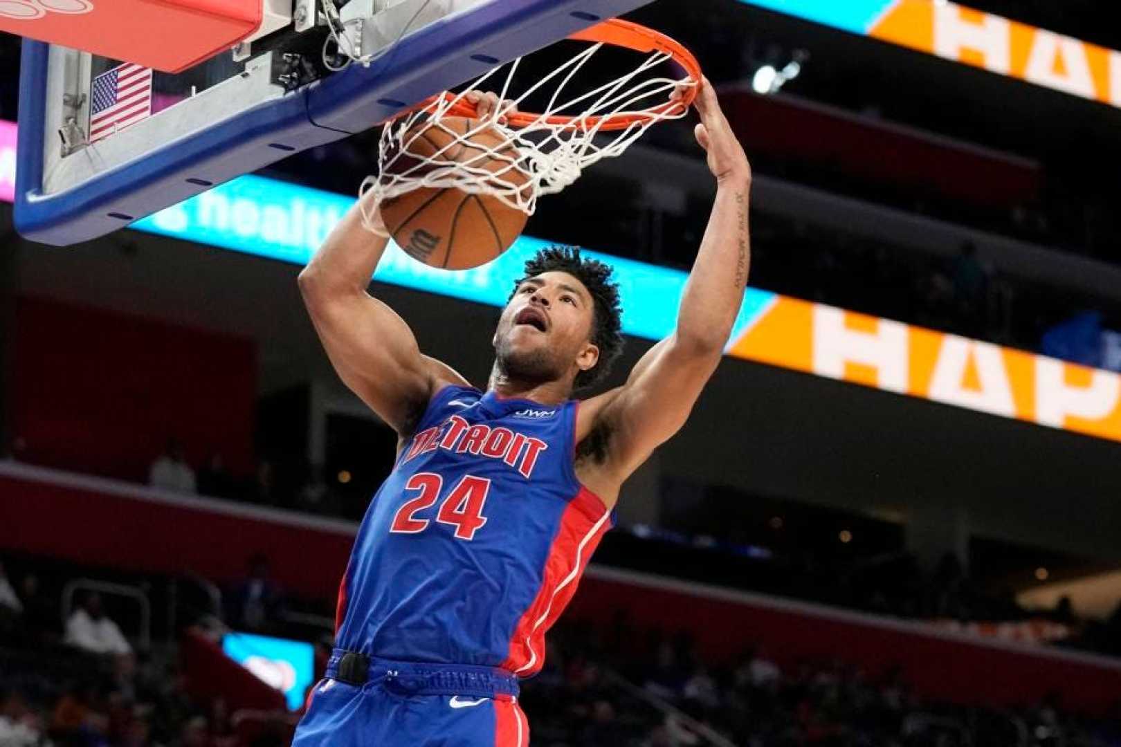 Detroit Pistons Tim Hardaway Jr. Game Action