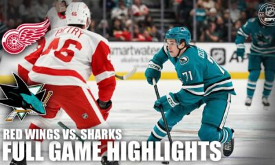 Detroit Red Wings Vs San Jose Sharks Hockey Game