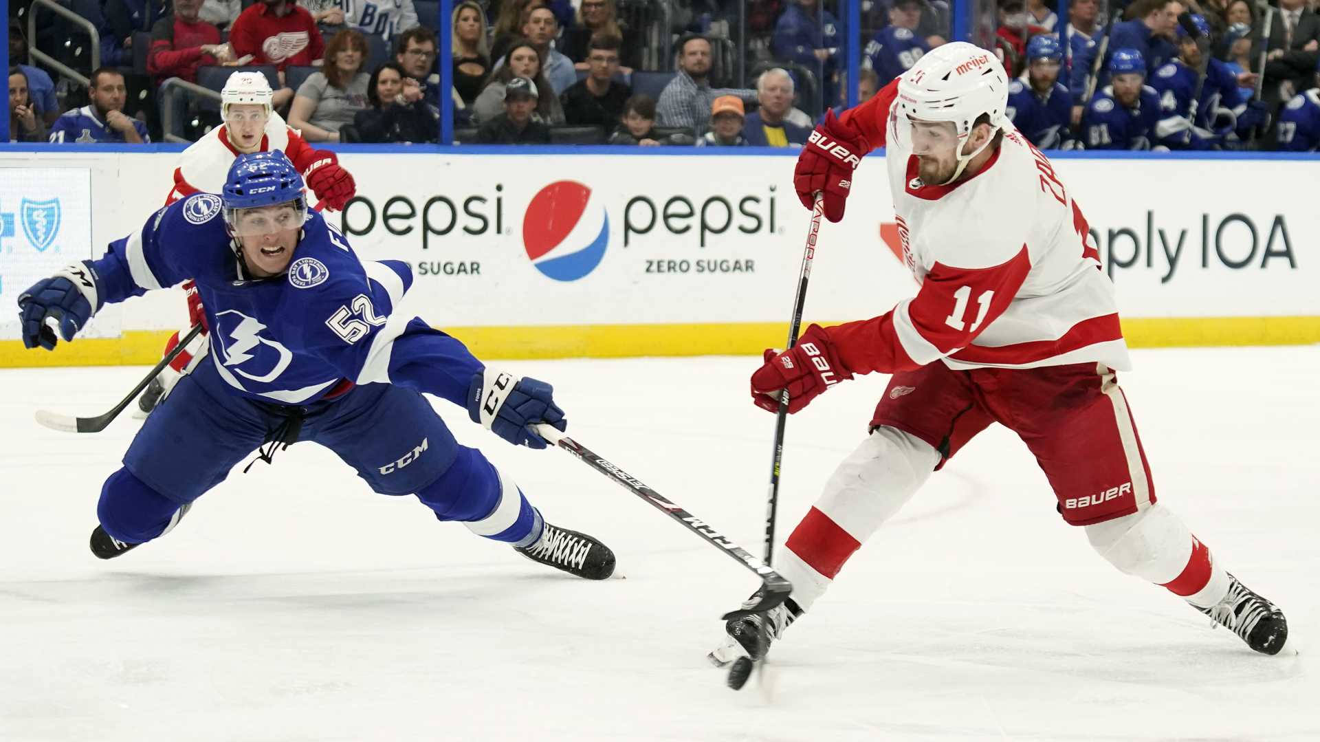 Detroit Red Wings Vs Tampa Bay Lightning Hockey Game