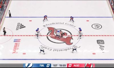 Devils Vs Lightning Nhl Game Prudential Center 2025